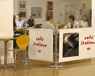 Café Banner Indoors Café Banner Indoors